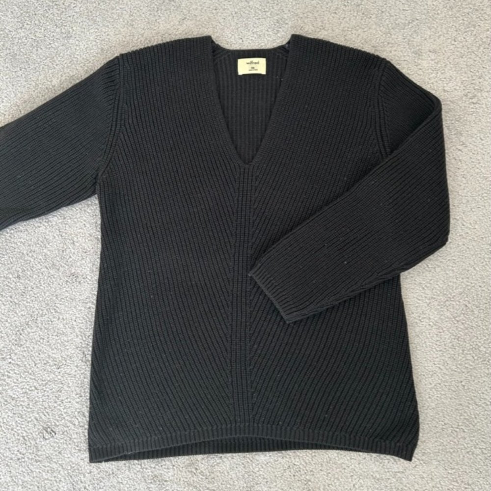 Wilfred Oversized Merino Wool Knit Sweater